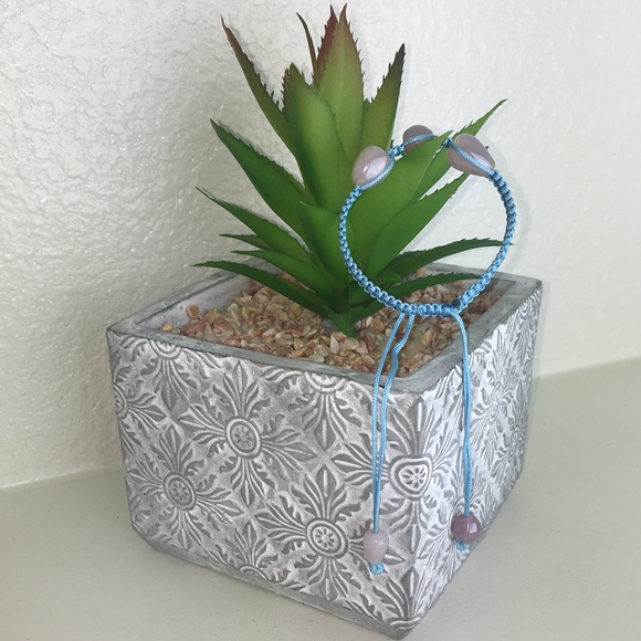 Handmade Chinese Knotting Bracelet W/ Glass Beads - Picture 6 of 8